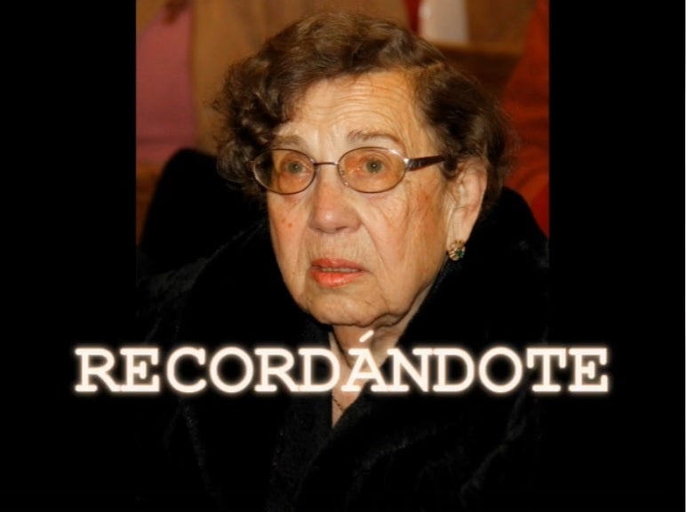 Recientemente fallecía Doña Inés Ibáñez Braña, la que fuera su directora durante 73 años Recientemente fallecía Doña Inés Ibáñez Braña, la que fuera su directora durante 73 años