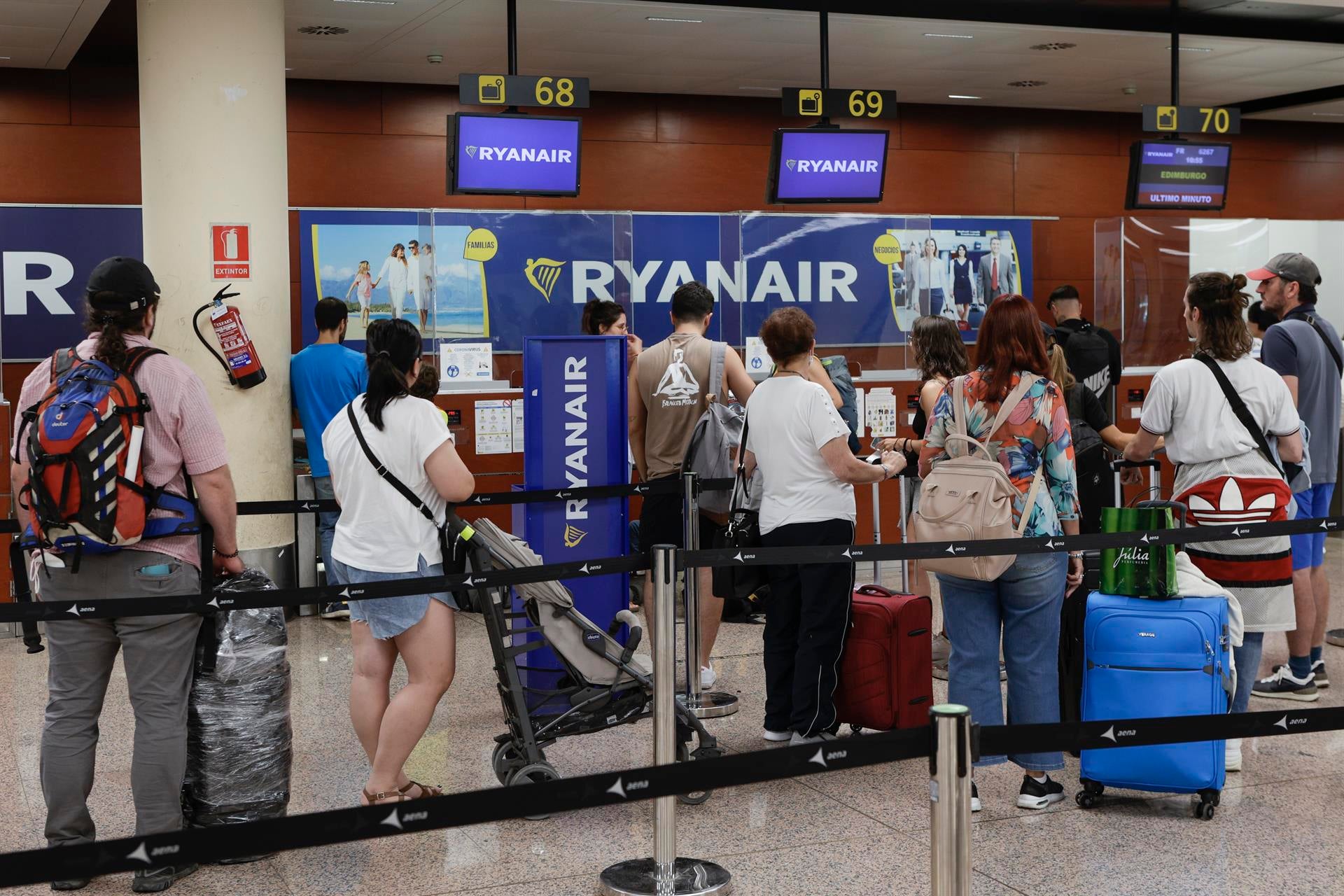 Días de huelga de Ryanair en agosto: vuelos cancelados y retrasos hoy Días de huelga de Ryanair en agosto: vuelos cancelados y retrasos hoy
