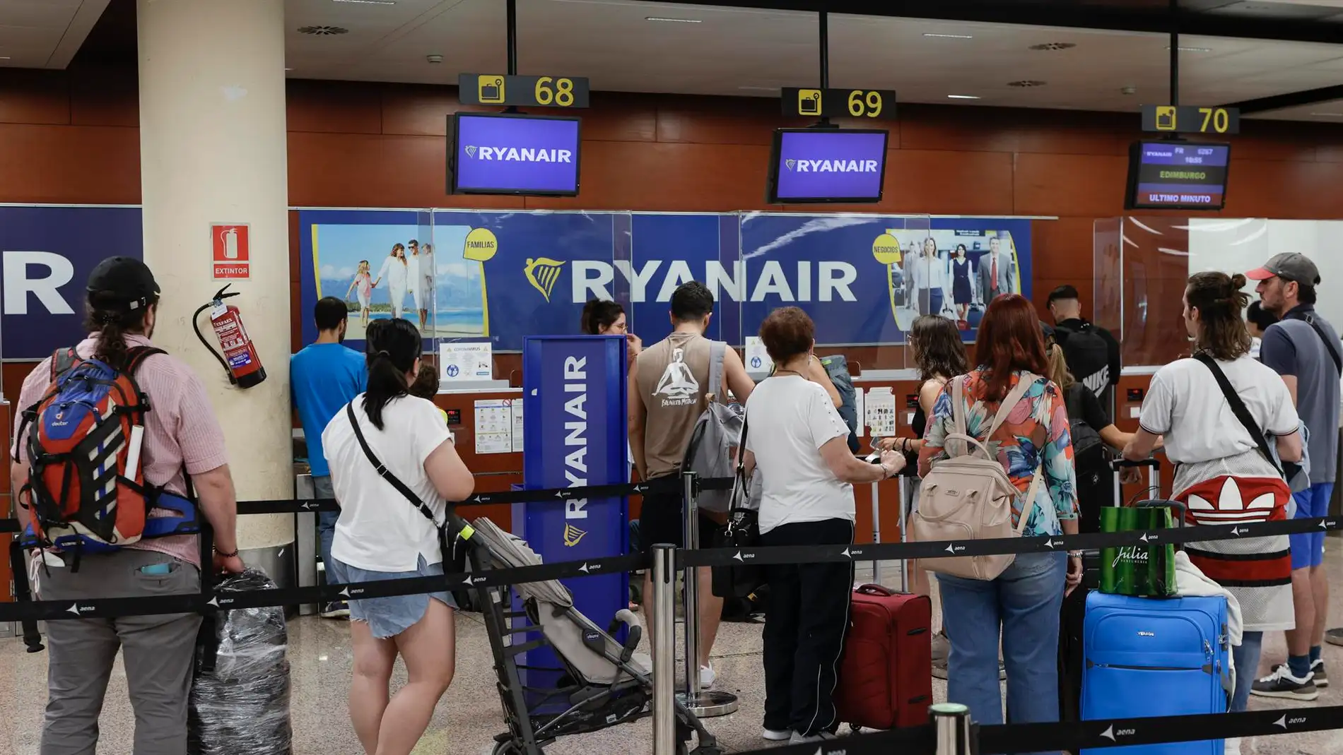 Días de huelga de Ryanair en agosto: vuelos cancelados y retrasos de hoy