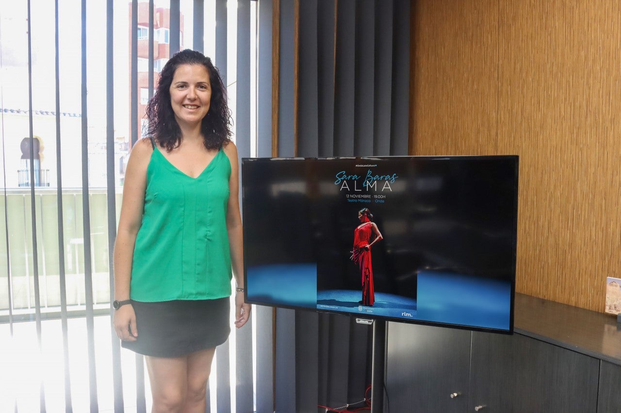 Sara Baras presentará su espectáculo `Alma´ en el teatro Mónaco de Onda Sara Baras presentará su espectáculo `Alma´ en el teatro Mónaco de Onda