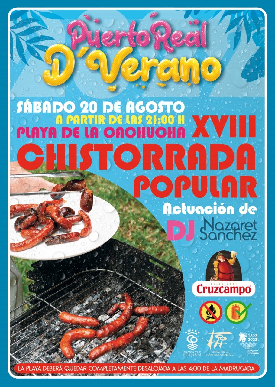 La ‘Chistorrada popular’ regresa este sábado día 20 a la playa de La Cachucha La ‘Chistorrada popular’ regresa este sábado día 20 a la playa de La Cachucha