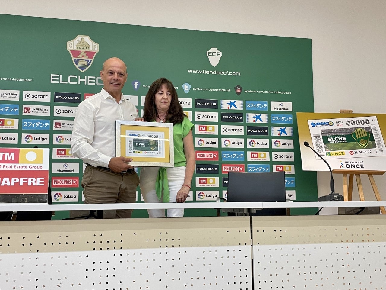 El cupón de la ONCE del 28 de agosto celebrará el Centenario del Elche El cupón de la ONCE del 28 de agosto celebrará el Centenario del Elche