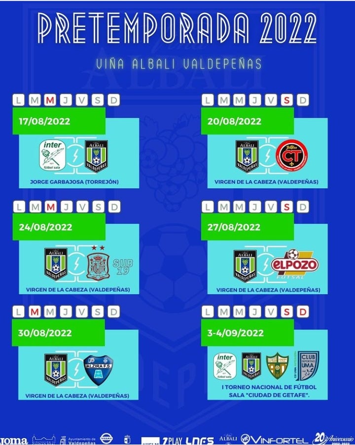Viña Albali Valdepeñas se medirá hoy al Inter Movistar Viña Albali Valdepeñas se medirá hoy al Inter Movistar