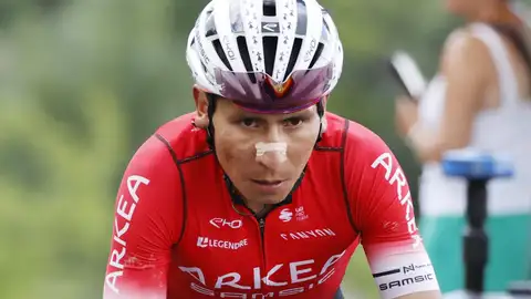 El ciclista colombiano, Nairo Quintana. 