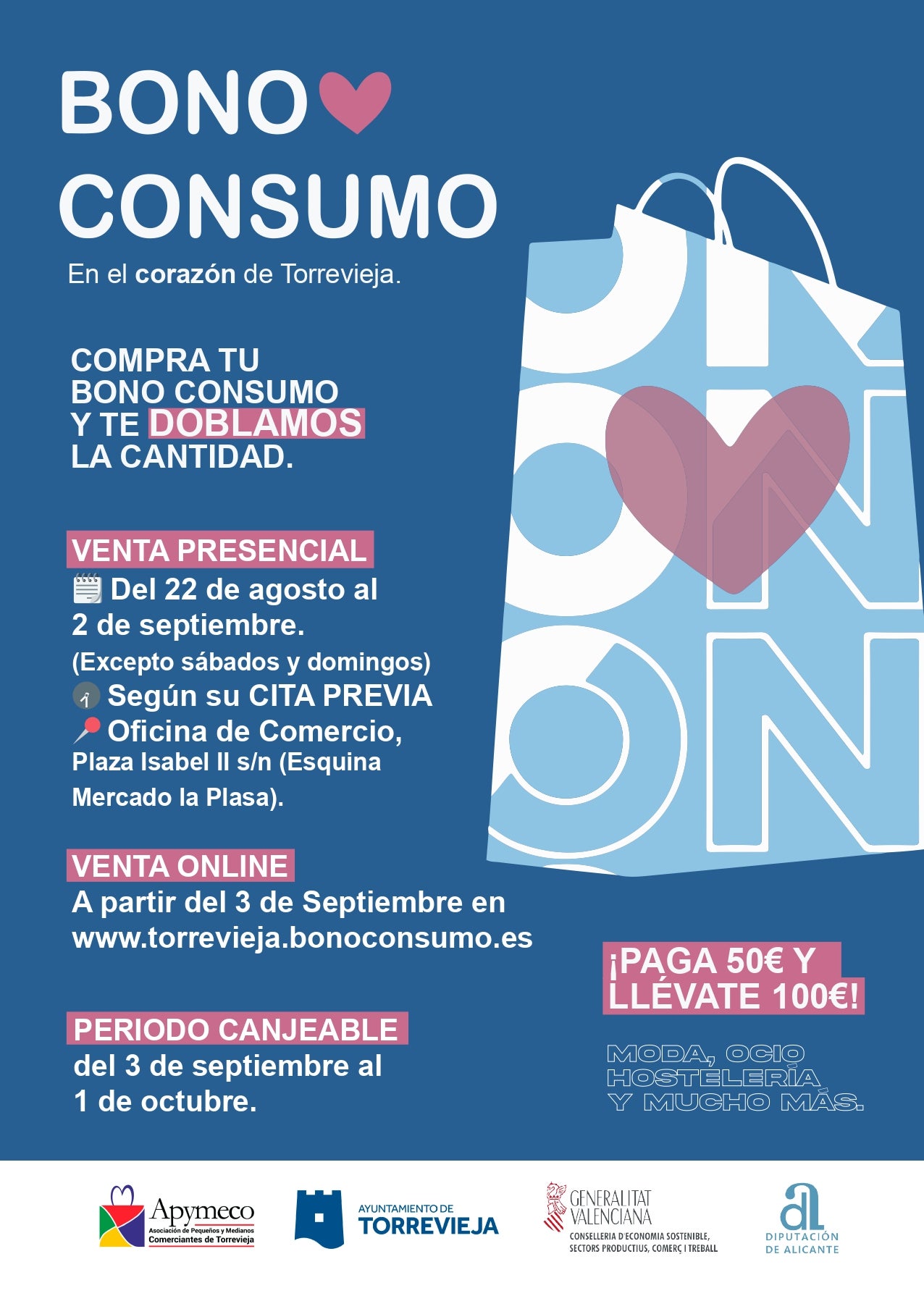 Torrevieja pone en marcha su quinta edición del Bono Consumo Torrevieja pone en marcha su quinta edición del Bono Consumo