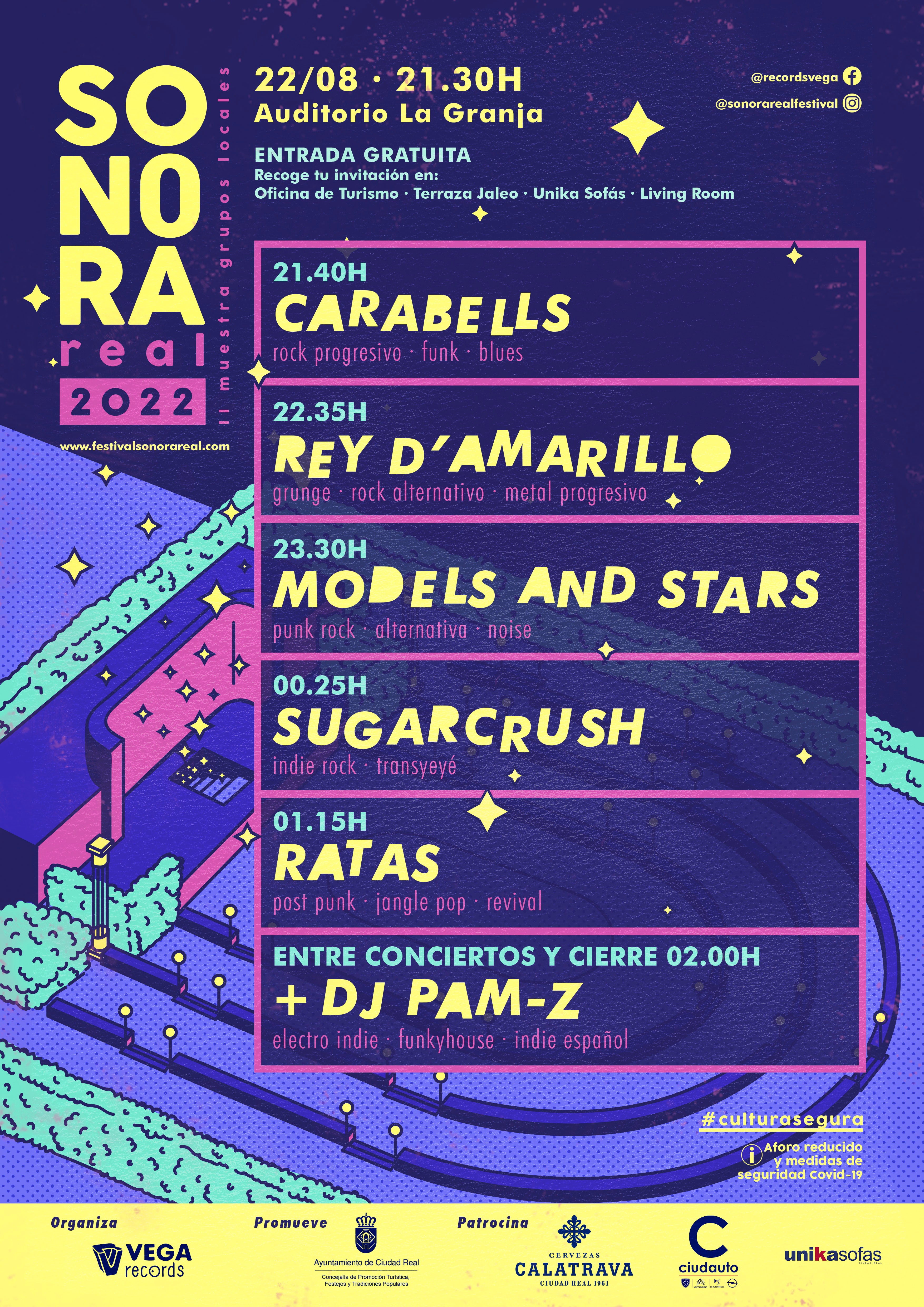 Nueva edición de Sonora Real en el Auditorio Municipal La Granja Nueva edición de Sonora Real en el Auditorio Municipal La Granja