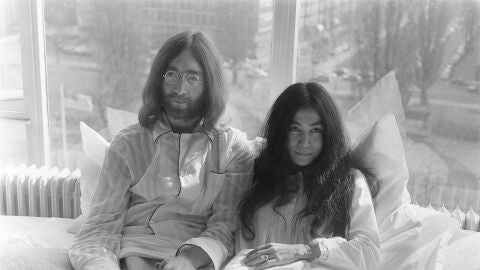 John Lennon y Yoko Ono