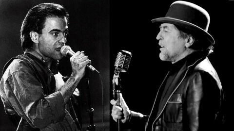 Enrique Urquijo y Joaquín Sabina 