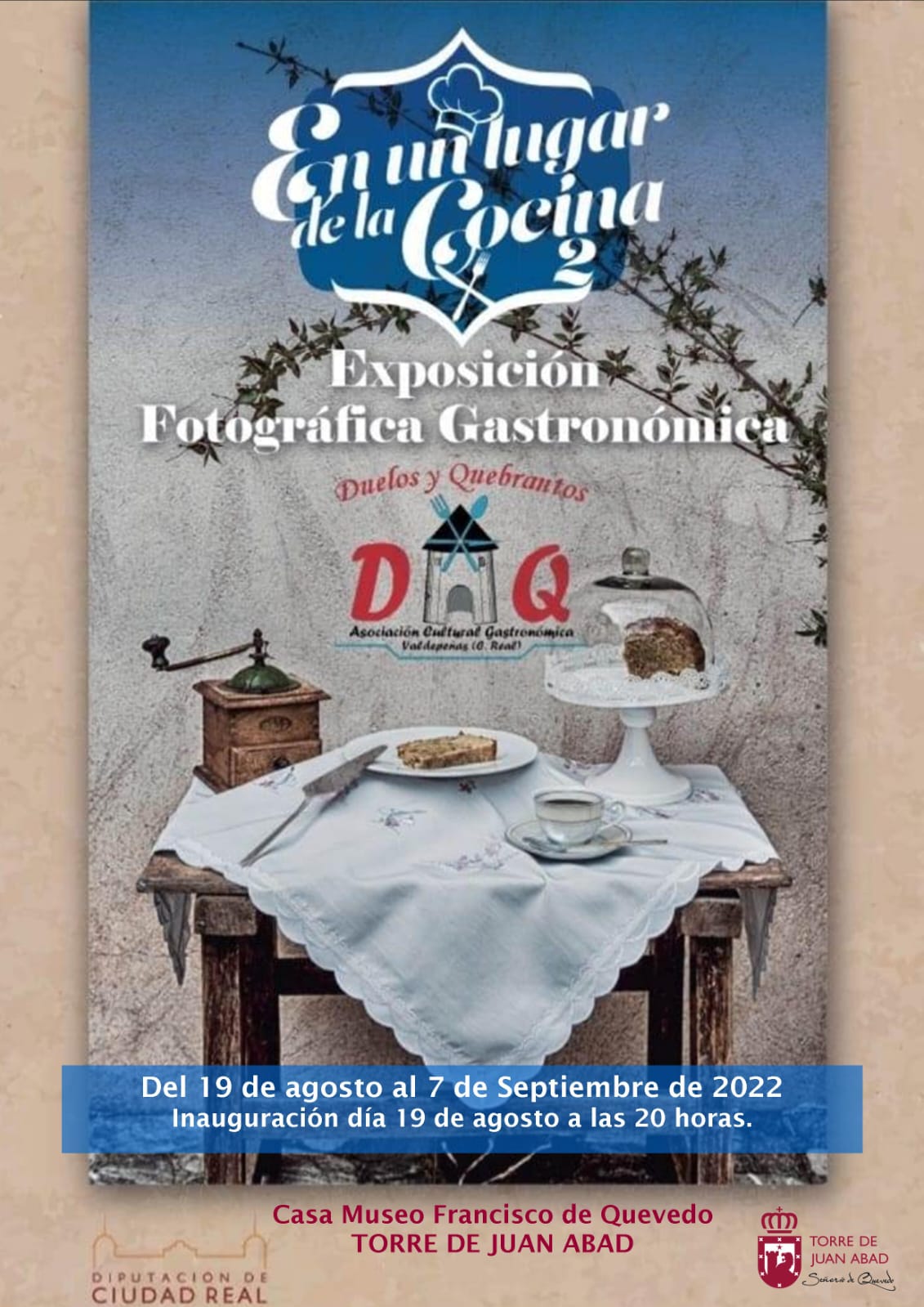 La Exposición Fotográfica Gastronómica 'Duelos y Quebrantos' llega a Torre de Juan Abad La Exposición Fotográfica Gastronómica 'Duelos y Quebrantos' llega a Torre de Juan Abad