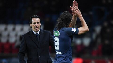 Emery elogia a Cavani en Bein sports Francia Emery elogia a Cavani en Bein sports Francia