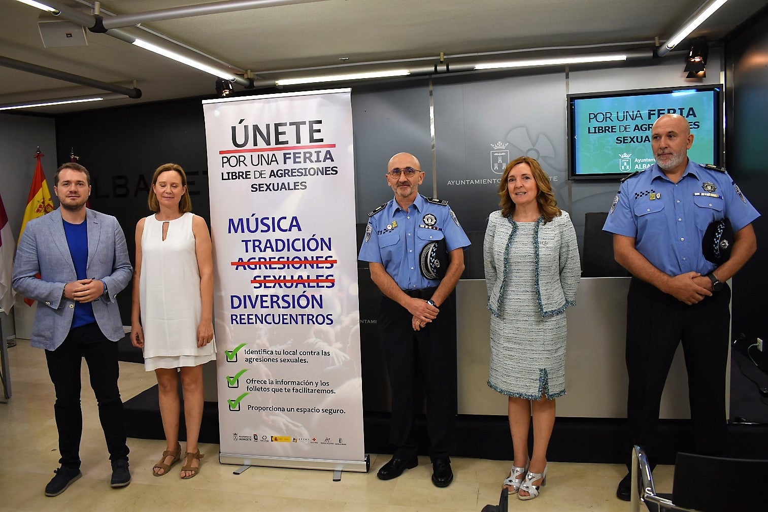 Red de protección y cacheos policiales para una Feria libe de agresiones sexuales Red de protección y cacheos policiales para una Feria libe de agresiones sexuales