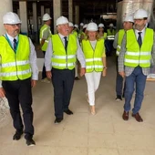 Imagen de archivo de la alcaldesa de Marbella, Ángeles Muñoz, visitando las obras de ampliación del Hospital Costa del Sol Imagen de archivo de la alcaldesa de Marbella, Ángeles Muñoz, visitando las obras de ampliación del Hospital Costa del Sol