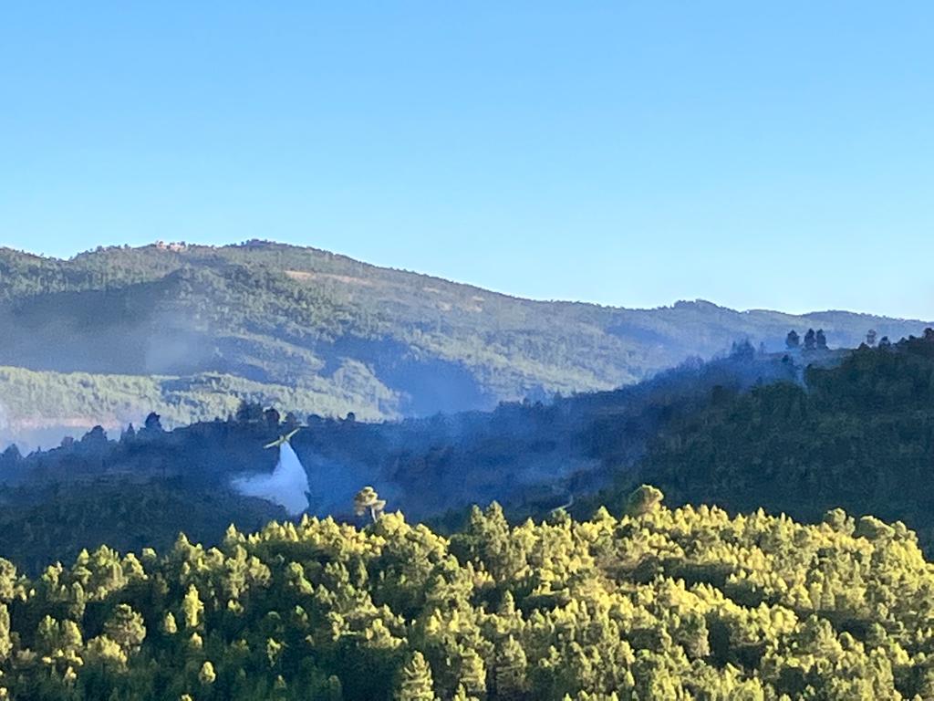 Extinguido el incendio de Moropeche, Yeste, tras haber quemado 47 hectáreas Extinguido el incendio de Moropeche, Yeste, tras haber quemado 47 hectáreas