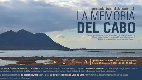 Presentación del documental "La memoria del Cabo" Presentación del documental "La memoria del Cabo"
