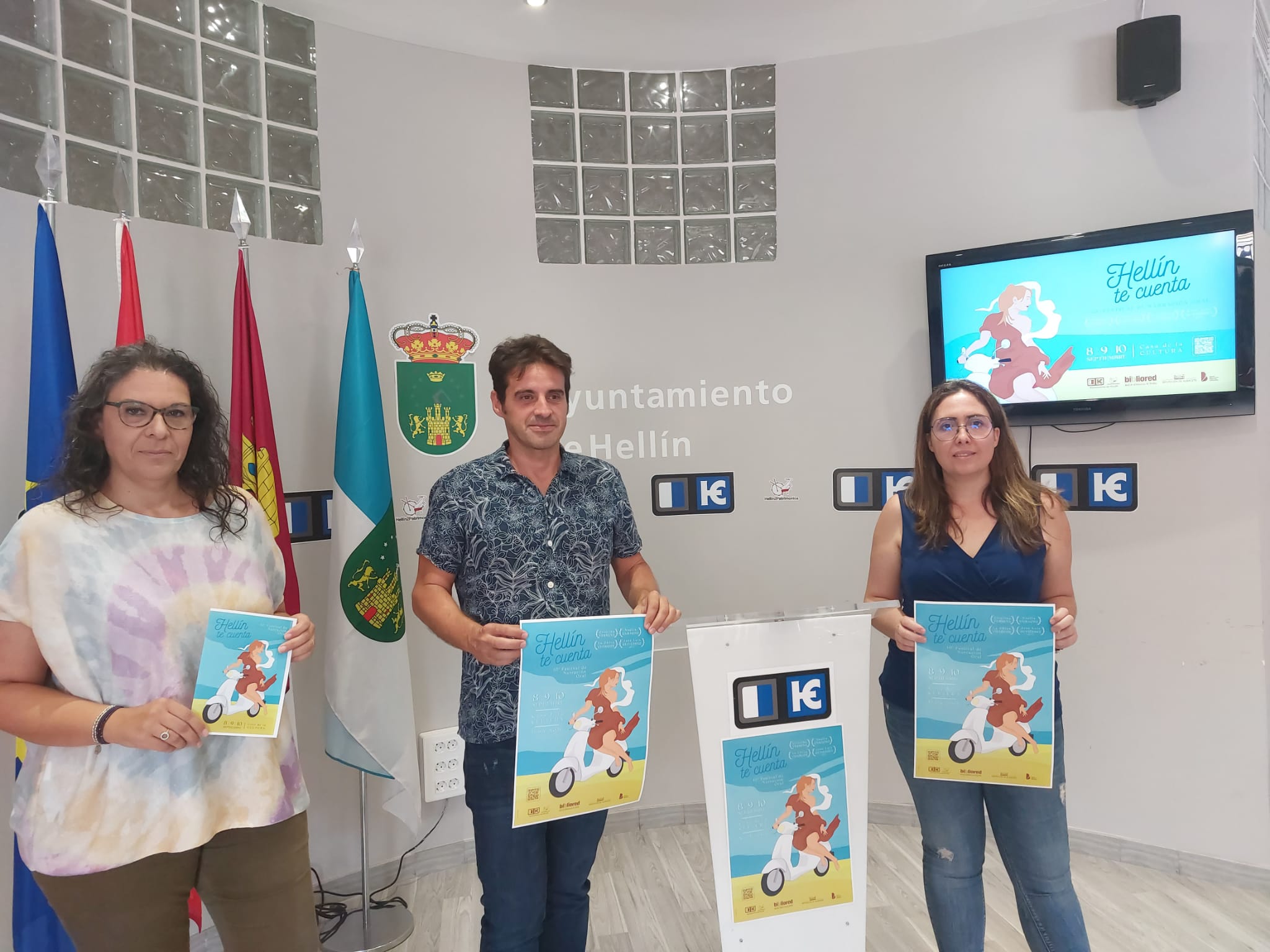 Presentan la 10ª edición del Festival de Narración Oral Hellín Te Cuenta Presentan la 10ª edición del Festival de Narración Oral Hellín Te Cuenta