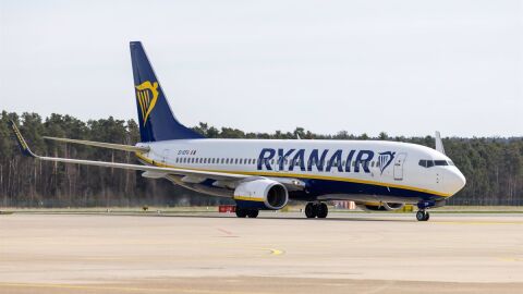 Avi&oacute;n de Ryanair.