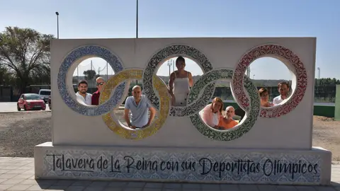 Talavera ya cuenta con su monumento dedicado a los deportistas olímpicos y paralímpicos 