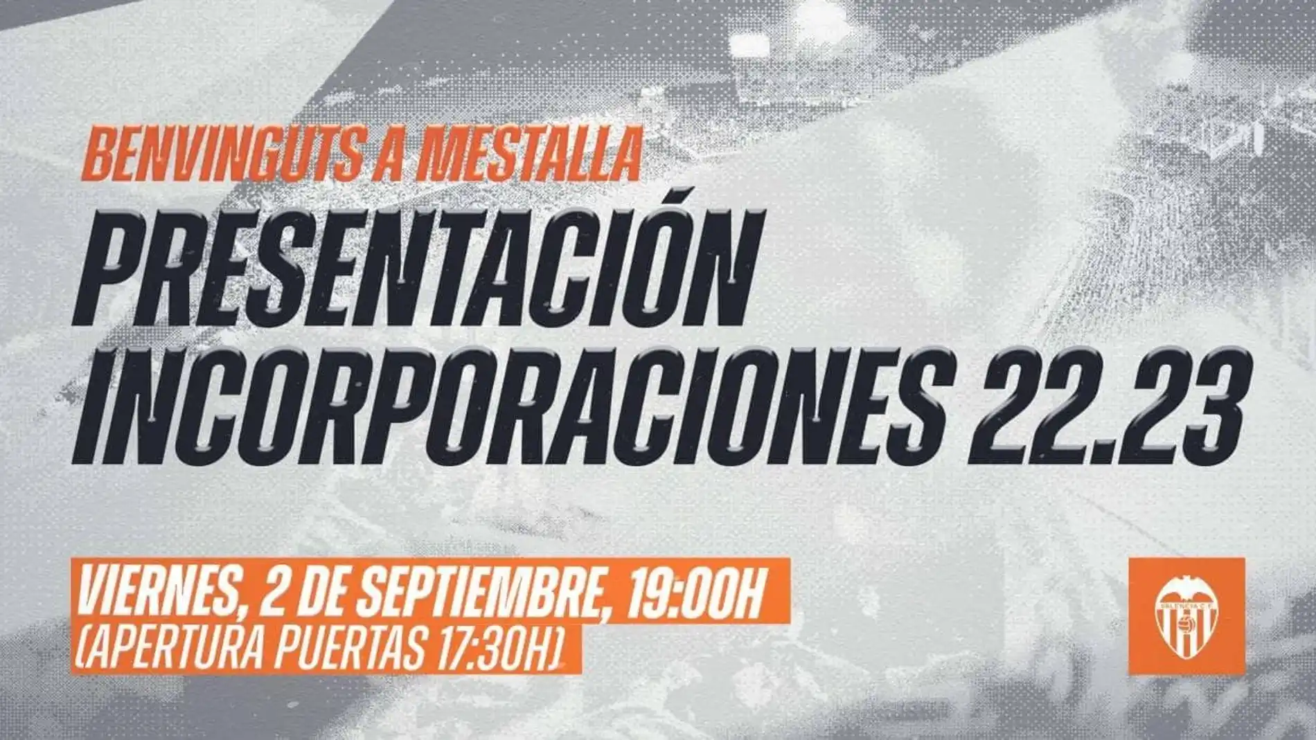 El Valencia presentará a los nuevos fichajes este viernes en Mestalla
