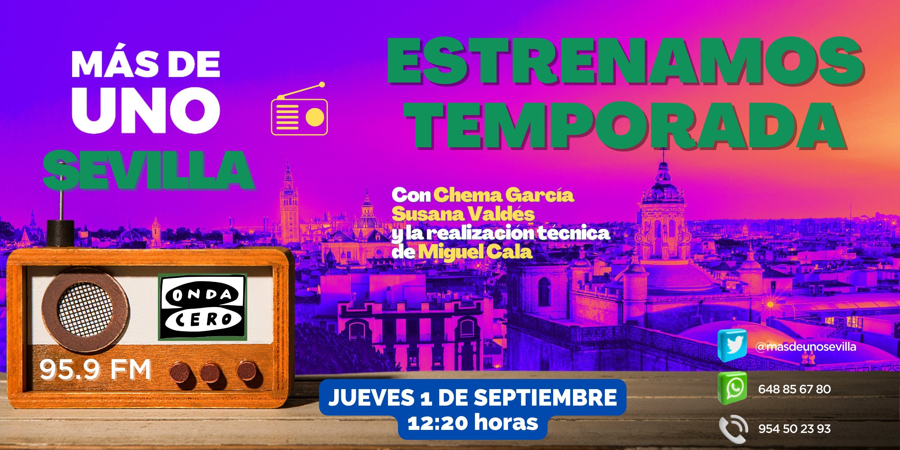 Más de uno Sevilla 01/09/2022 Más de uno Sevilla 01/09/2022