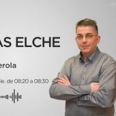 El Informativo Matinal Elche-comarcas del Vinalopó se emite de lunes a viernes de 08:20 a 08:30.