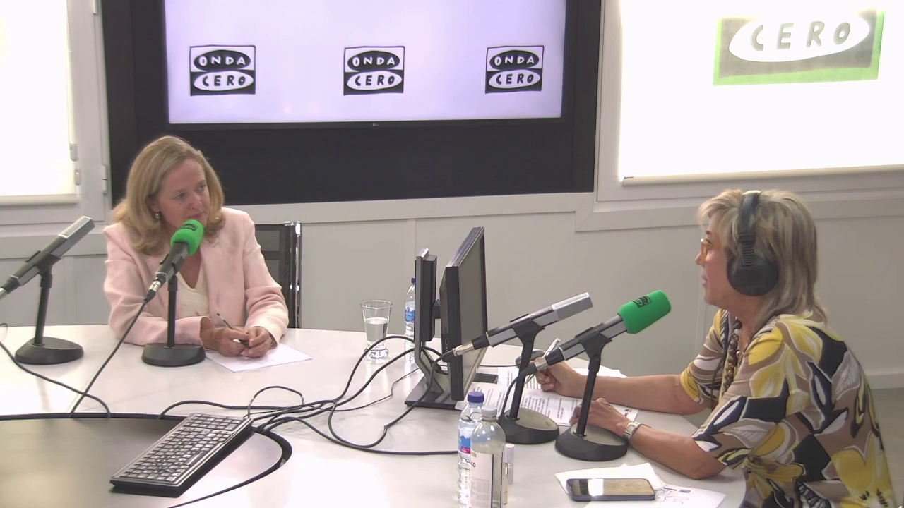 Nadia Calviño: "Vamos a subir el salario mínimo porque en el contexto actual es lo adecuado" Nadia Calviño: "Vamos a subir el salario mínimo porque en el contexto actual es lo adecuado"