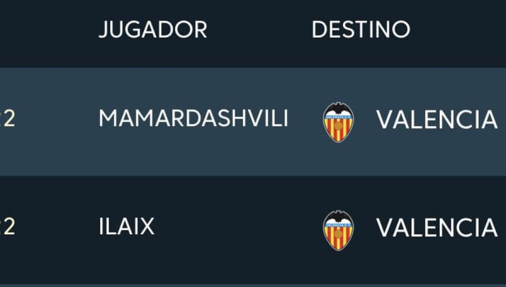 Inscrito el nuevo contrato de Mamardashvili