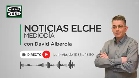 Noticias Elche Mediodía se emite de lunes a viernes de 13:35 a 13:50 horas. Noticias Elche Mediodía se emite de lunes a viernes de 13:35 a 13:50 horas.