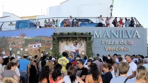 Imagen de archivo de la 'Fiesta de la Vendimia' Imagen de archivo de la 'Fiesta de la Vendimia'