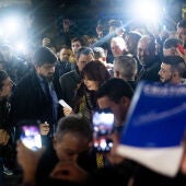 Cristina Fernández de Kirchner en las protestas desatadas en Argentina tras el intento de magnicidio