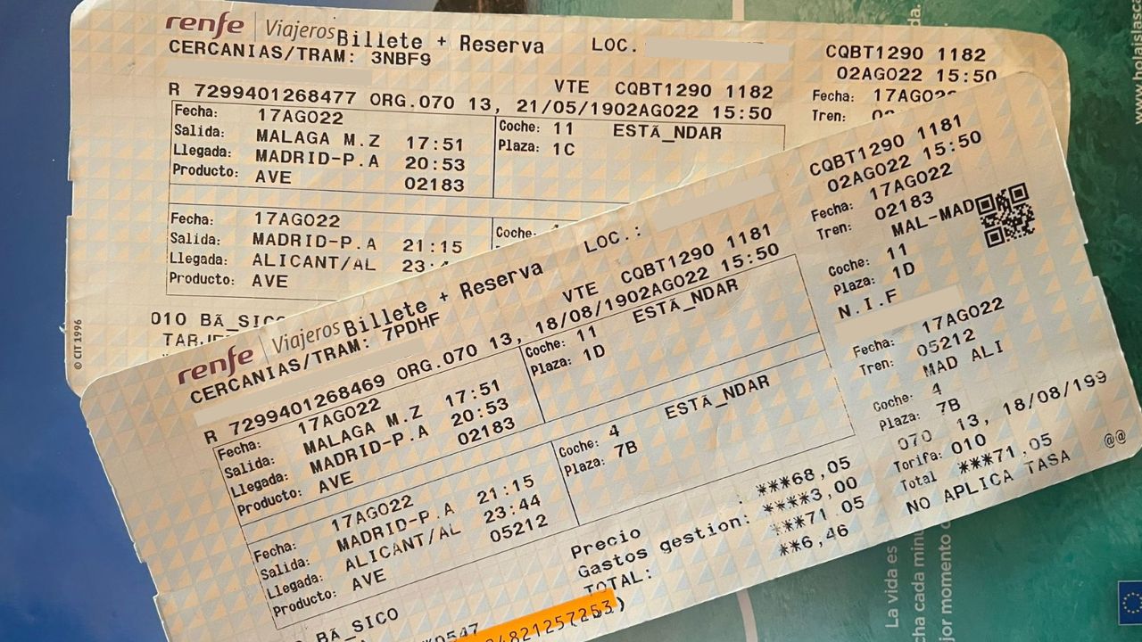Las indemnizaciones de Renfe si el tren no es puntual: el dinero que te devuelven según el billete Las indemnizaciones de Renfe si el tren no es puntual: el dinero que te devuelven según el billete