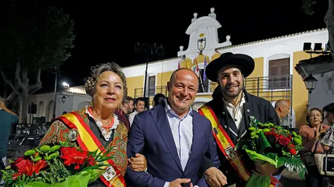 Manchegos de Feria 2022 junto al alcalde de la capital