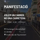 Cartel manifestación Cartel manifestación