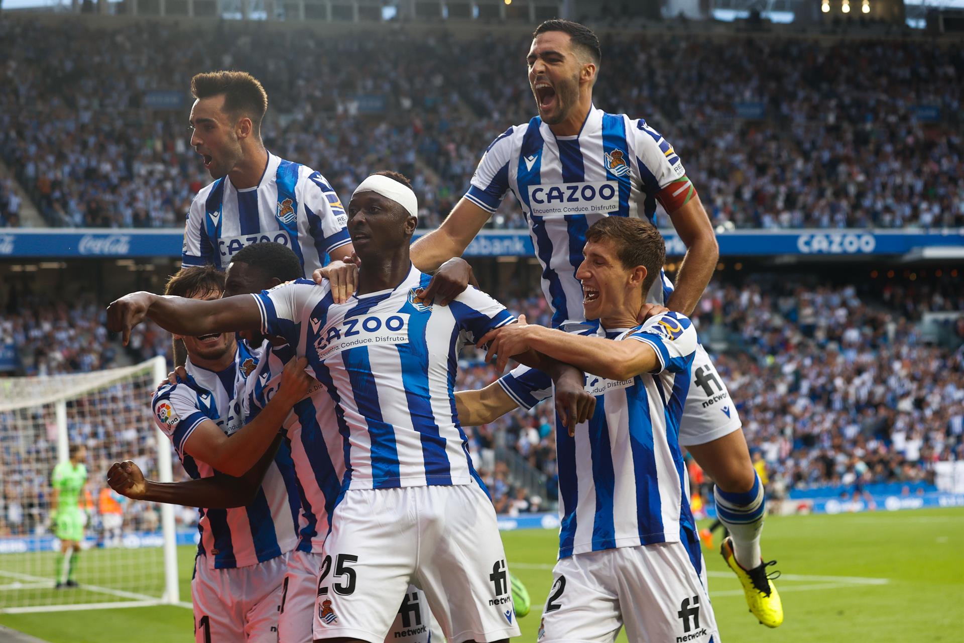 Sadiq Umar salva a la Real Sociedad de caer ante el Atleti Sadiq Umar salva a la Real Sociedad de caer ante el Atleti
