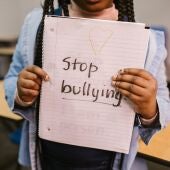 Un cartel en contra del bullying