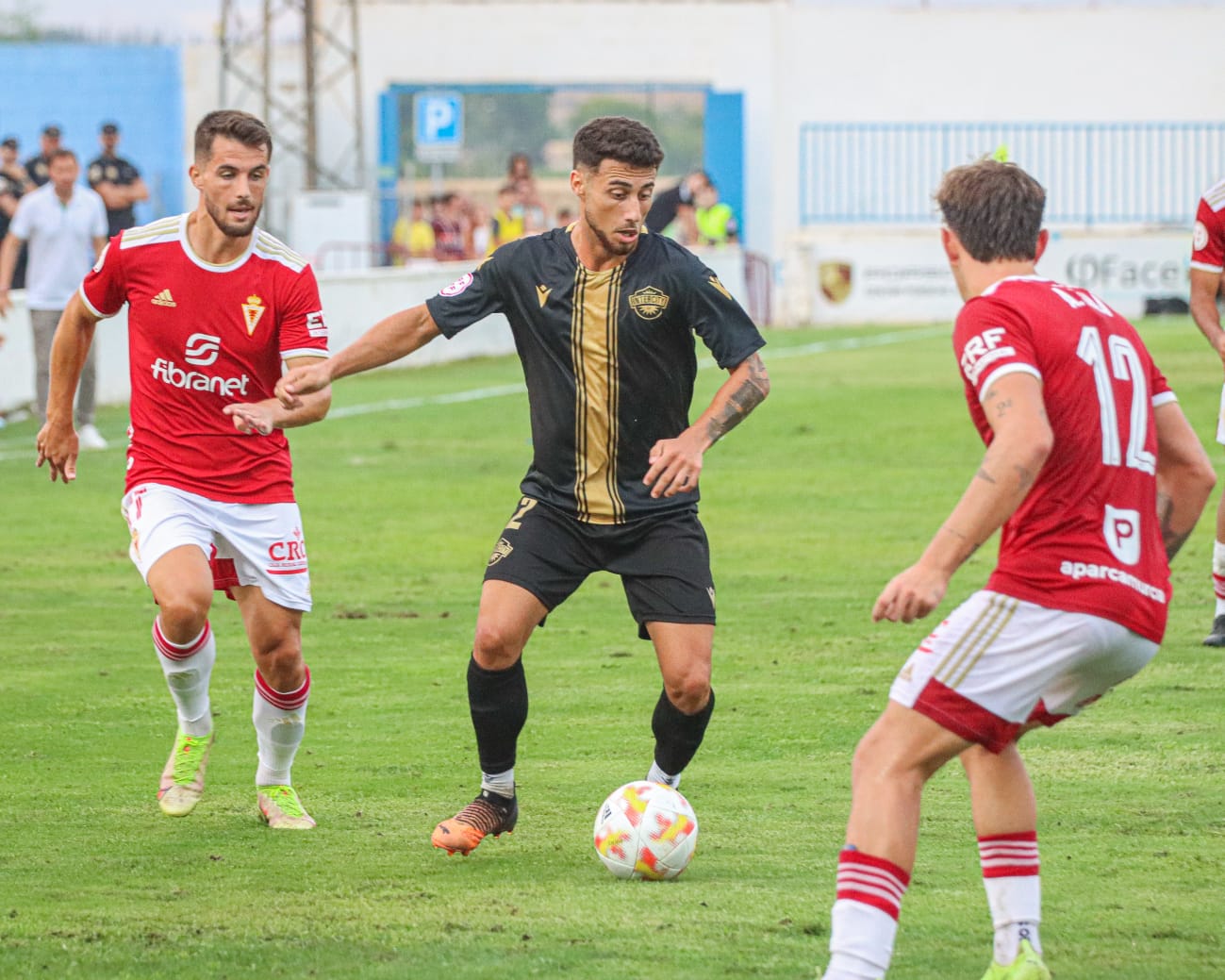 El Intercity cosecha su primera derrota ante el Real Murcia El Intercity cosecha su primera derrota ante el Real Murcia