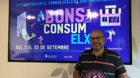 Felip Sánchez, concejal de Consumo en Elche. Felip Sánchez, concejal de Consumo en Elche.