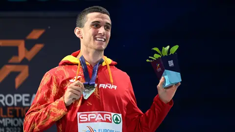 Mariano García, campeón de Europa de los ochocientos metros Mariano García, campeón de Europa de los ochocientos metros