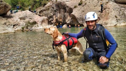 Una de las actividades de Canyoncan