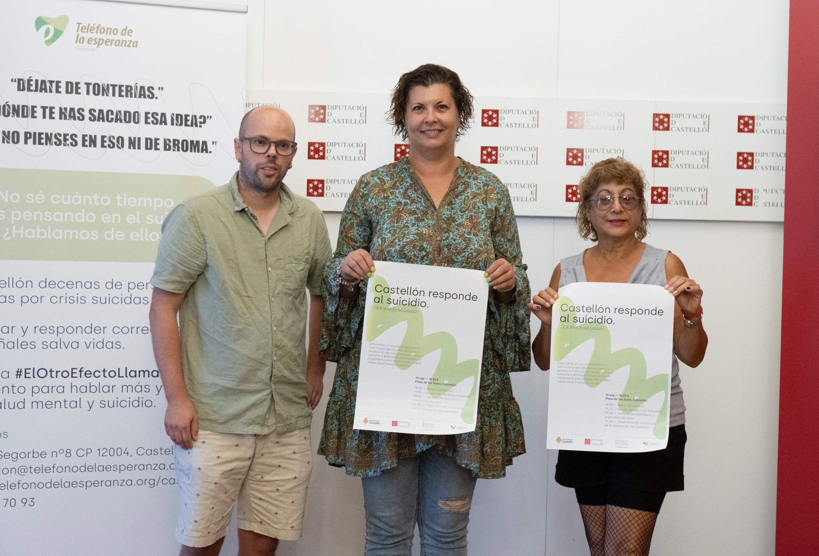 Presentan el programa de actos con motivo del Día Mundial para la Prevención del Suicidio Presentan el programa de actos con motivo del Día Mundial para la Prevención del Suicidio