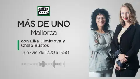 Elka Dimitrova y Chelo Bustos Más de Uno Mallorca