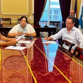 Instantes de la Mesa de Contratación de la Limpieza de Cádiz Instantes de la Mesa de Contratación de la Limpieza de Cádiz