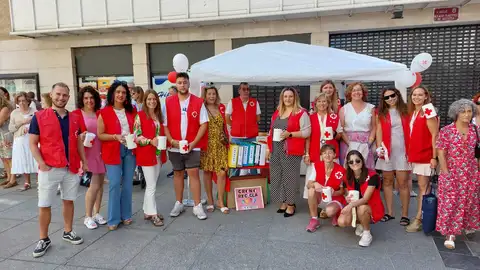 Cruz Roja en Palencia recauda más de 4.200 euros en el Día de la Banderita