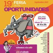 La Feria de las Oportunidades se celebrará el sábado en la calle y la Plaza de San Juan