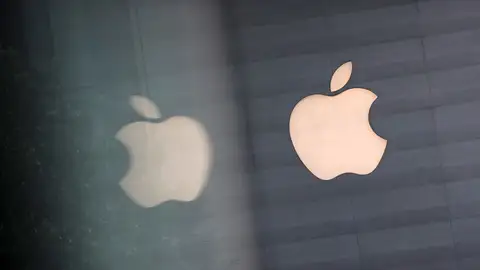El logo de Apple en una imagen de archivo.