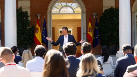 Pedro S&aacute;nchez, abre el curso pol&iacute;tico desde el Palacio de la Moncloa