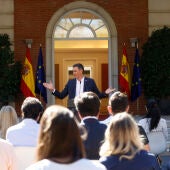 Pedro Sánchez, abre el curso político desde el Palacio de la Moncloa