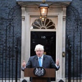 "Esto es todo, amigos", dice Boris Johnson al despedirse del poder