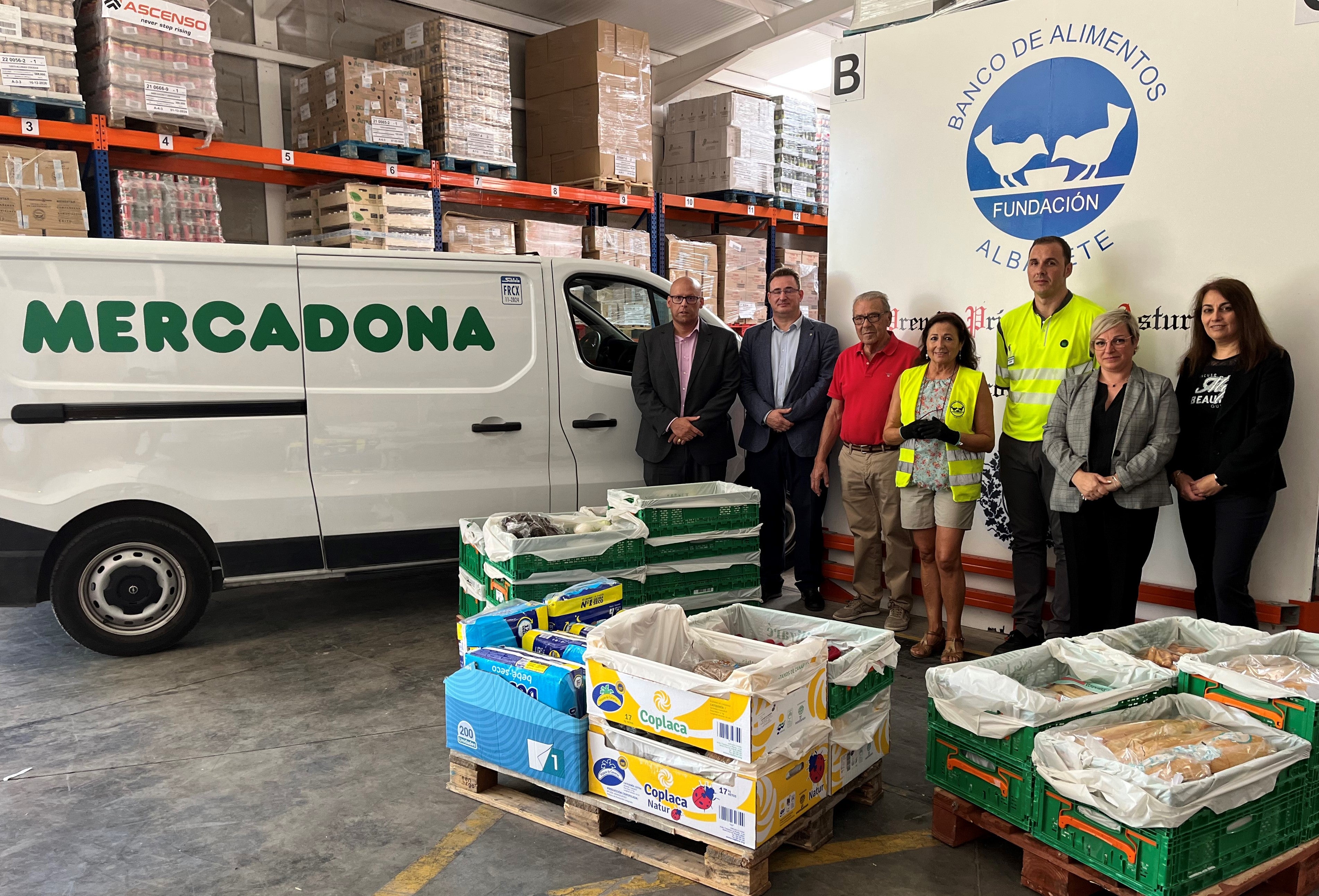 Mercadona entrega más de 22.000 kilos de productos al Banco de Alimentos Mercadona entrega más de 22.000 kilos de productos al Banco de Alimentos
