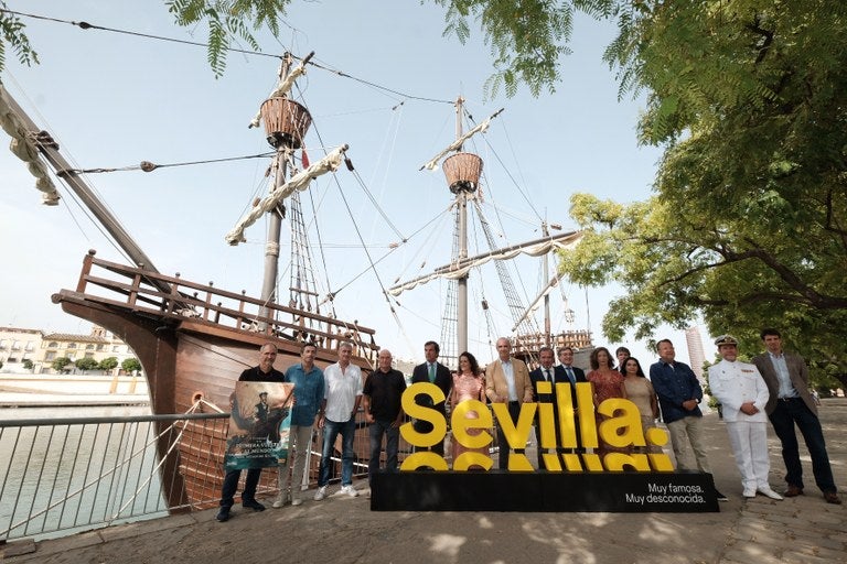 Sevilla conmemora los 500 años de la primera vuelta al mundo Sevilla conmemora los 500 años de la primera vuelta al mundo