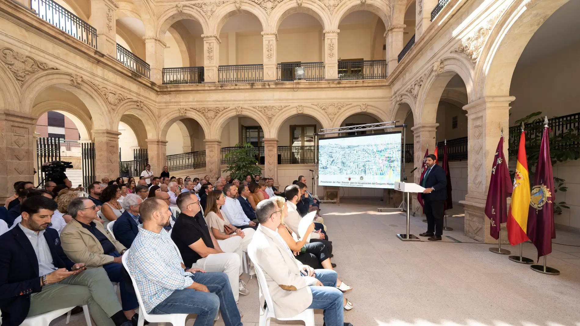 El Plan para la Recuperación del Conjunto Histórico de Lorca destinará 31 millones para rehabilitar el casco antiguo
